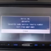 Kenwood  Mazda Radio MDV D303 MLT or HDV 909  WX034  Unlock - Image 2