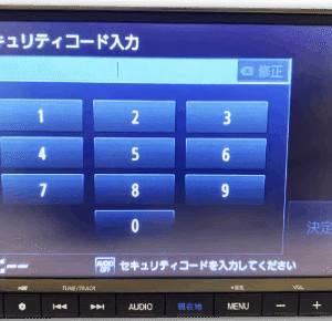 Honda VXM-225VFEi Radio Unlock