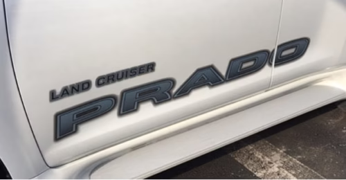 Prado Land Cruiser Body Sticker Japan spec - Image 6