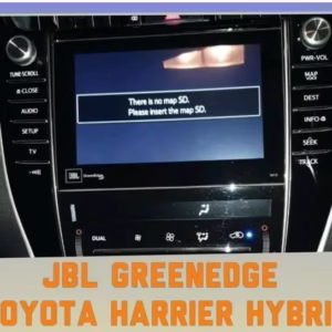 Toyota Harrier JBL Navigation Unlock English map sd card