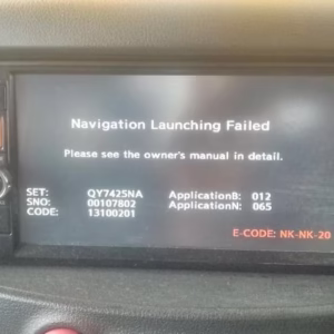 Nissan MC313D-W SD Card for Car Radio Unlock