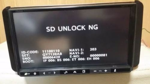 CLARION NXR11 Unlock code and SD map - Image 3