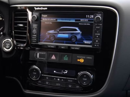 Mitsubishi MJ13 Rockford Fosgate SD card phev