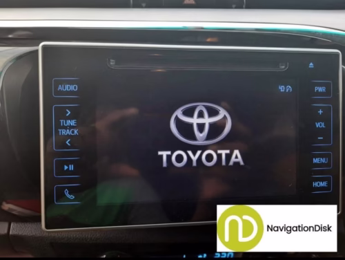 TOYOTA HILUX REVO MAP English SD CARD